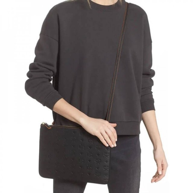 شنطة كتف كلارا مود كرييشن سوداء 5 شنطة كتف كلارا مود كرييشن سوداء