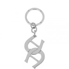 ميدالية مفاتيح اقنر حرف A فضي