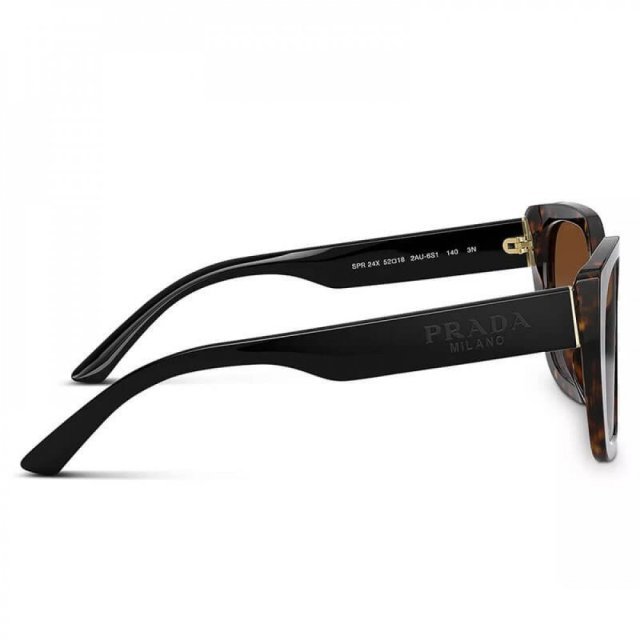 نظارة شمس مربعة برادا بني 9 نظارة شمس مربعة برادا بني